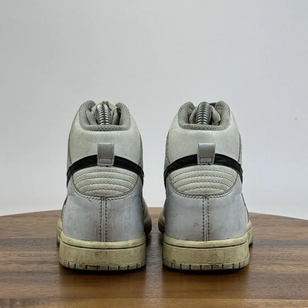 Big Kids Nike Dunk High Football Gray Athletic Sneakers Shoes Size 2‎ Y GUC